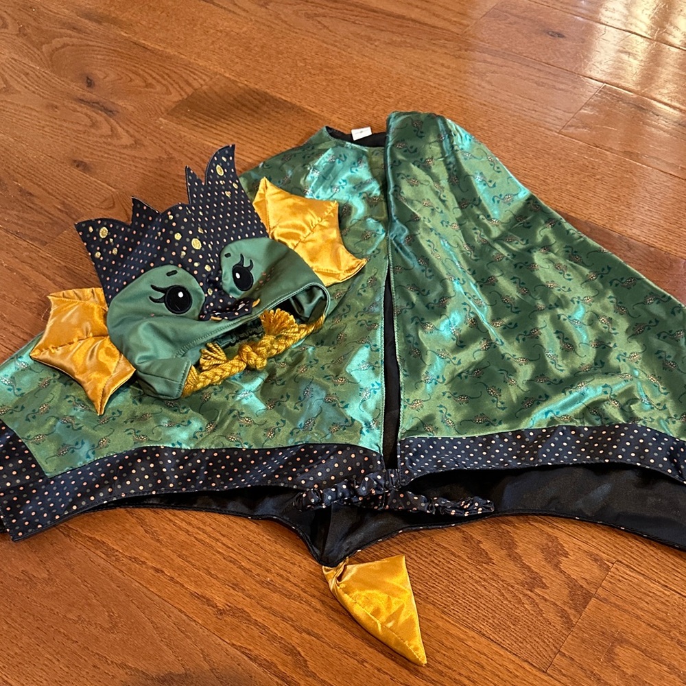 Matilda Jane Green and Gold Dragon Costume